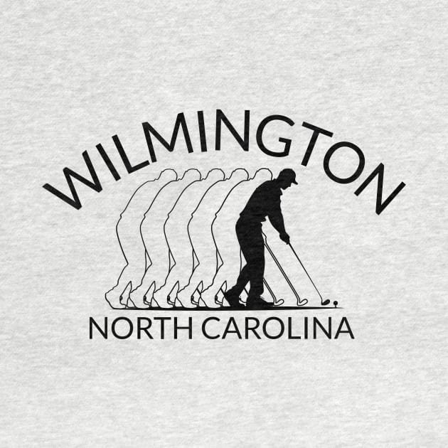 Wilmington, North Carolina Golf by Mountain Morning Graphics